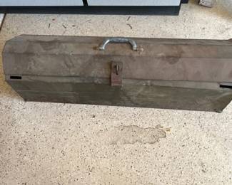 Vintage Tools And Tool Box And A Hitch