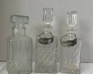 Geometric Decanters