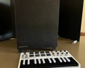 Subwoofer And Mini Keyboard