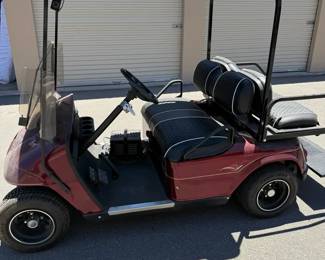 001 EZGO Golf Cart And Charger