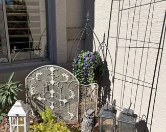 Yard Decor Lights, Plant Stands And More