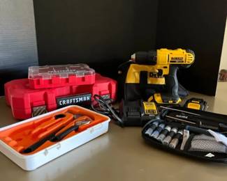 Tools And Dewalt Power Drill