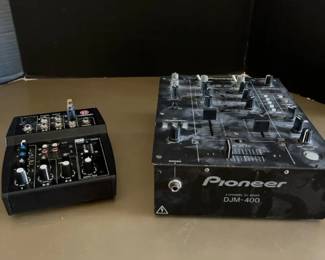 Pioneer DJM400 And Harbinger Phantom Power