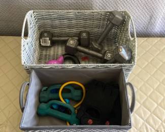 Fitness Set Storage Baskets