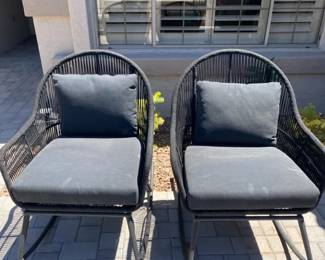 Metal Frame Rocking Chairs