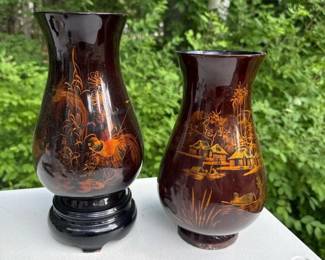 463 pairofsaigonvietnameselacquerwareva