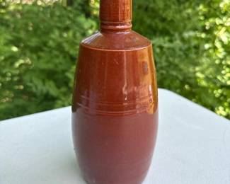 443 vintageglazedstonewarebottlejug