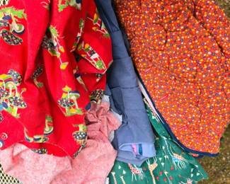 138 handmadegirlsvintageclothinglot