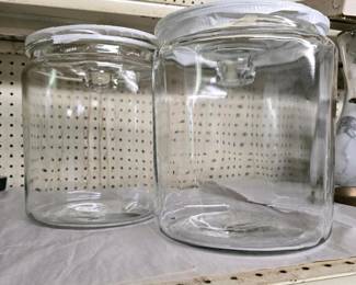 370 pairoflarge15gallonclearglasssto