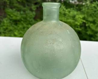 032 vintagespanishhandblownglassdemijoh