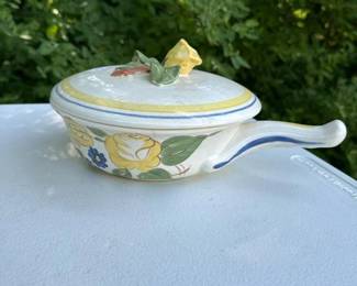393 redwingpotterylexingtonrosehandled