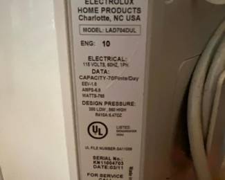 304 frigidairedehumidifier