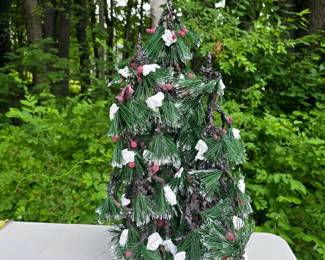 139 setof3artificialtabletoppinetrees