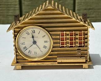 091 vintageswissmadelogcabinmechanical