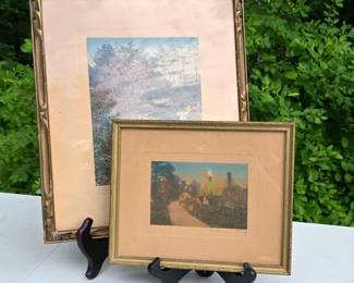 146 wallacenuttingsignedframedhandcolor