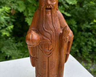 420 chineserosewoodfigurineofwisemanho