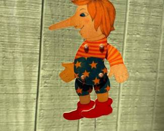 080 vintagesevihandmadewoodenpinocchioj