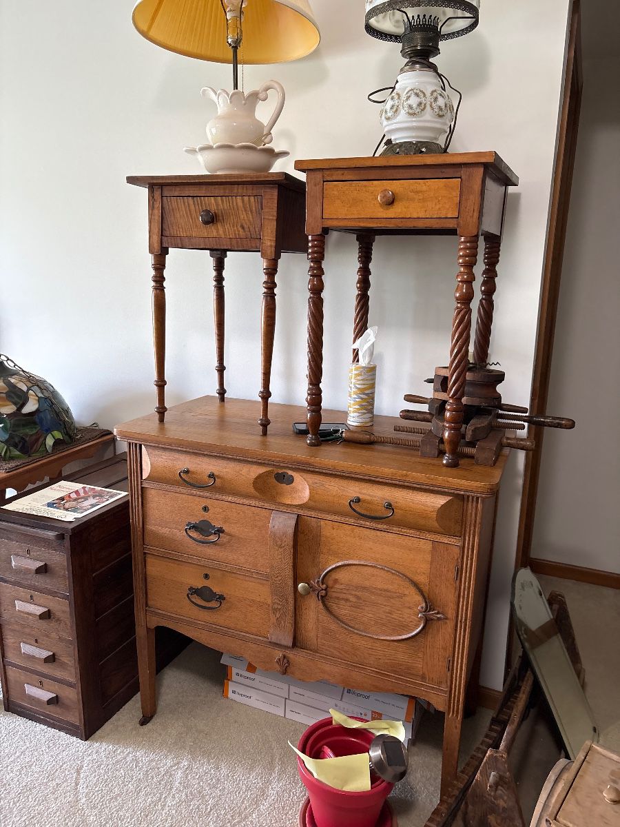 Tables and lamps