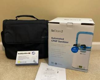 SoClean 2 Automated CPAP Sanitizer And Carrying Case