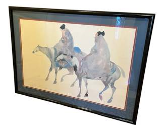Carol Grigg Guardians Art Print 34 x 46, Framed Matted