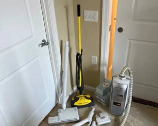 Eureka Steamer and ElectroLux Vacuum