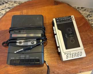 Vox CTR107 Cassette Recorder And Hitachi Cp200R Radio Cassette Player