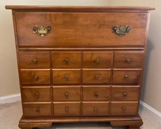 Vintage OHearn Maple Apothecary Style 3Drawer Dresser