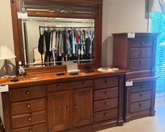 Alexander Julian mahogany bedroom suite