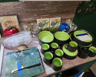 Berkley House Kyoto dishes, vintage kitchenware