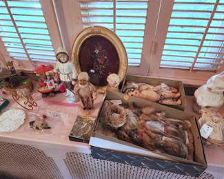 Antique dolls / toys and other collectibles
