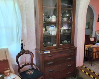 Antique hutch