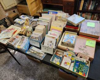 Lots of cards / stationary
