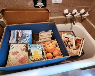 Gourmet Magazine 1950's-1980's and other vintage magazines