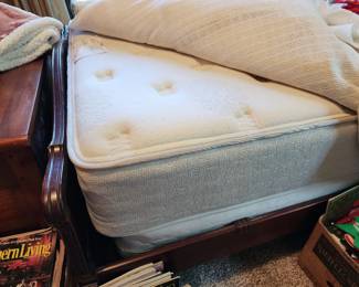 Kling full bed with nice Sealy mattress