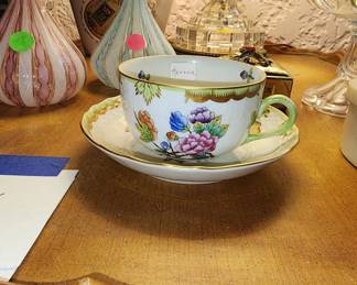 Herend "Queen Victoria" cup & saucer