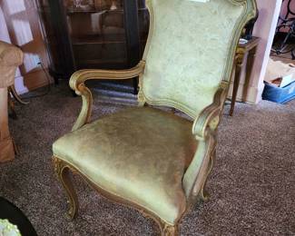 Pair of beautiful upholstered armchairs
