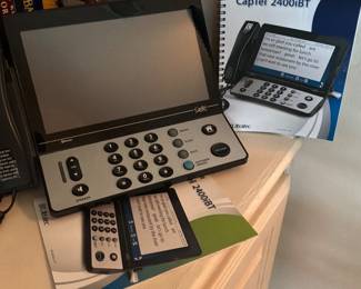 Caption hearing impaired phone