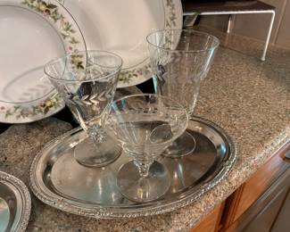 Cambridge Laurel Wreath Stemware