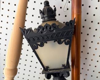 Black Lantern Wall Sconce