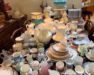 China and Dishware Table