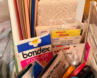 Sewing and Iron-On Supplies