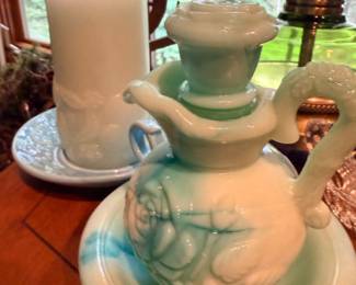 Ceramic Pitcher and Basin
