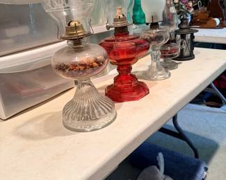 Colored Glass Candy Dishes