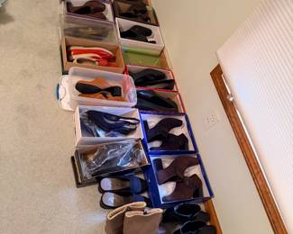 Shoe Rack and Shoes