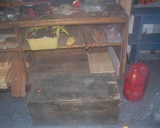 MORE TOOLS & WOODEN CHEST