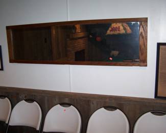 OAK FRAMED MIRROR
