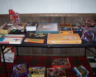 TABLE OF GAMES