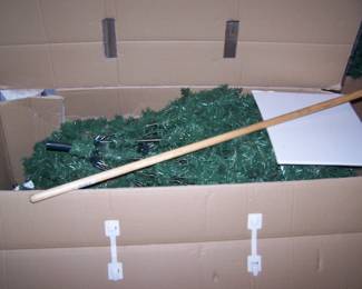 LIGHTED CHRISTMAS TREE
