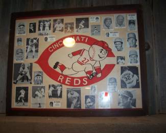 CINCINNATI REDS COLLAGE
