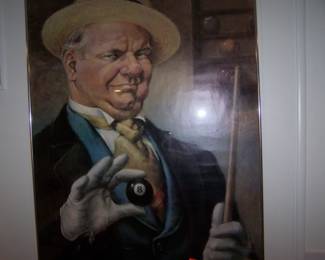 W C FIELDS PRINT